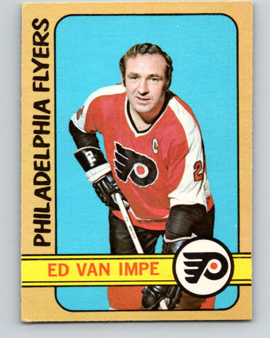 1972-73 O-Pee-Chee #33 Ed Van Impe  Philadelphia Flyers  V3341