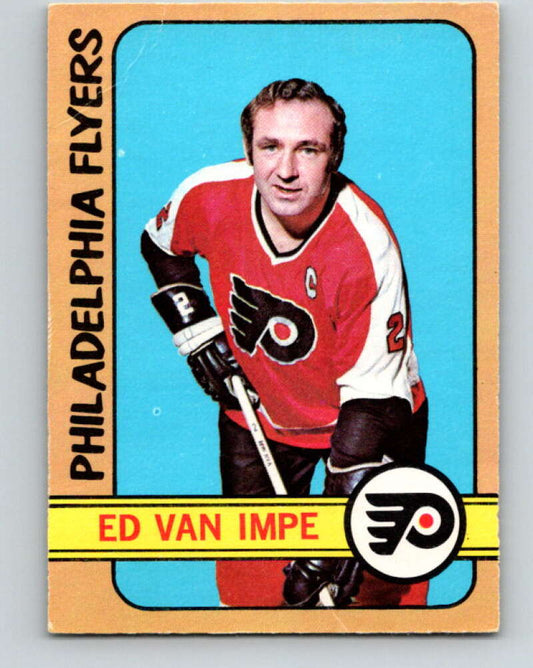 1972-73 O-Pee-Chee #33 Ed Van Impe  Philadelphia Flyers  V3342