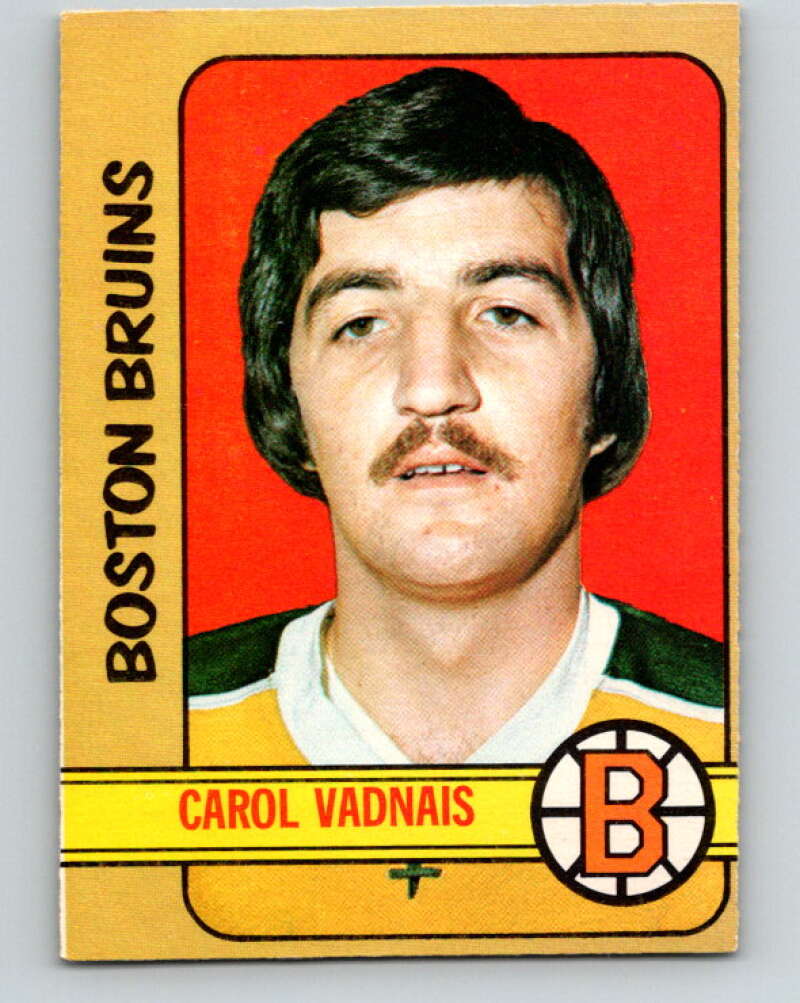 1972-73 O-Pee-Chee #39 Carol Vadnais Boston Bruins V3373