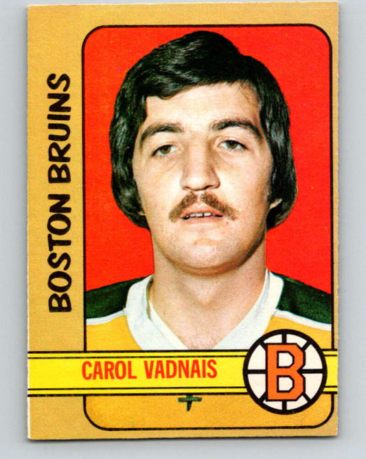 1972-73 O-Pee-Chee #39 Carol Vadnais  Boston Bruins  V3373