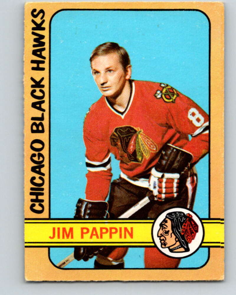 1972-73 O-Pee-Chee #42 Jim Pappin Chicago Blackhawks V3390