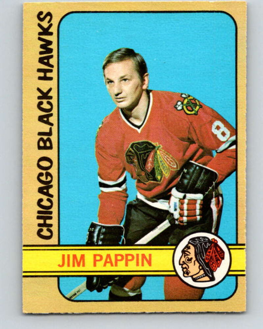 1972-73 O-Pee-Chee #42 Jim Pappin  Chicago Blackhawks  V3391