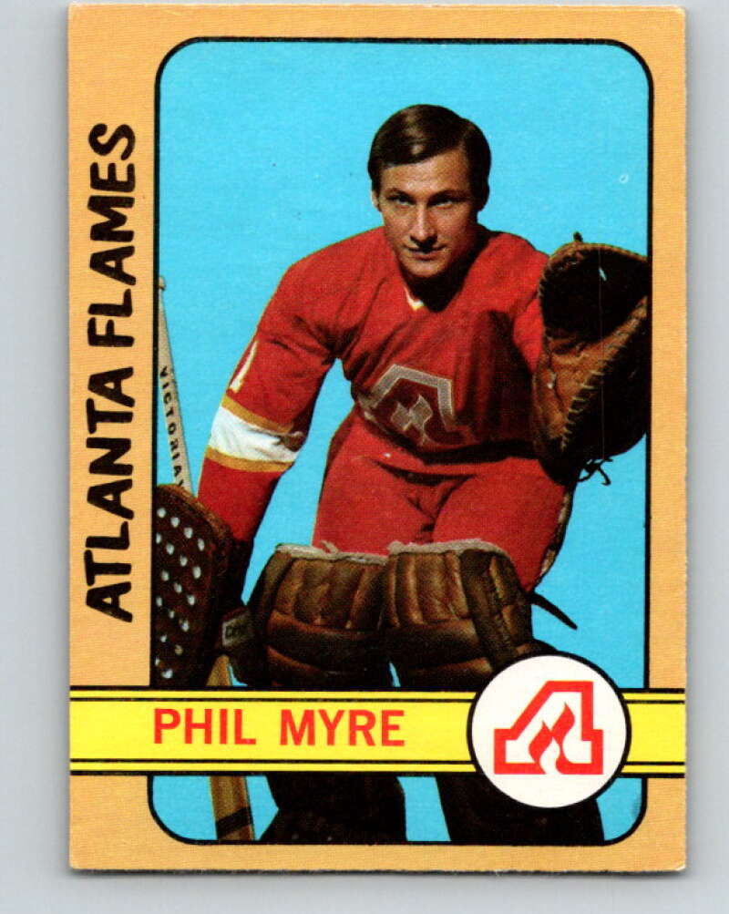 1972-73 O-Pee-Chee #43 Phil Myre RC Rookie Atlanta Flames V3395