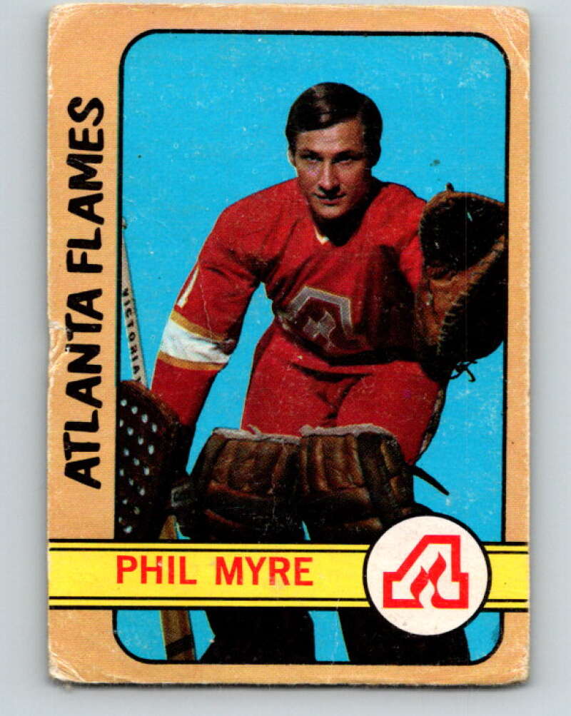 1972-73 O-Pee-Chee #43 Phil Myre RC Rookie Atlanta Flames V3396