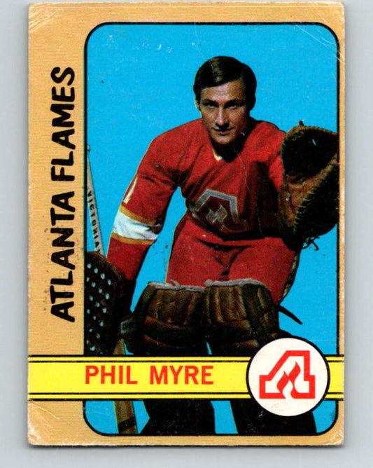 1972-73 O-Pee-Chee #43 Phil Myre  RC Rookie Atlanta Flames  V3397