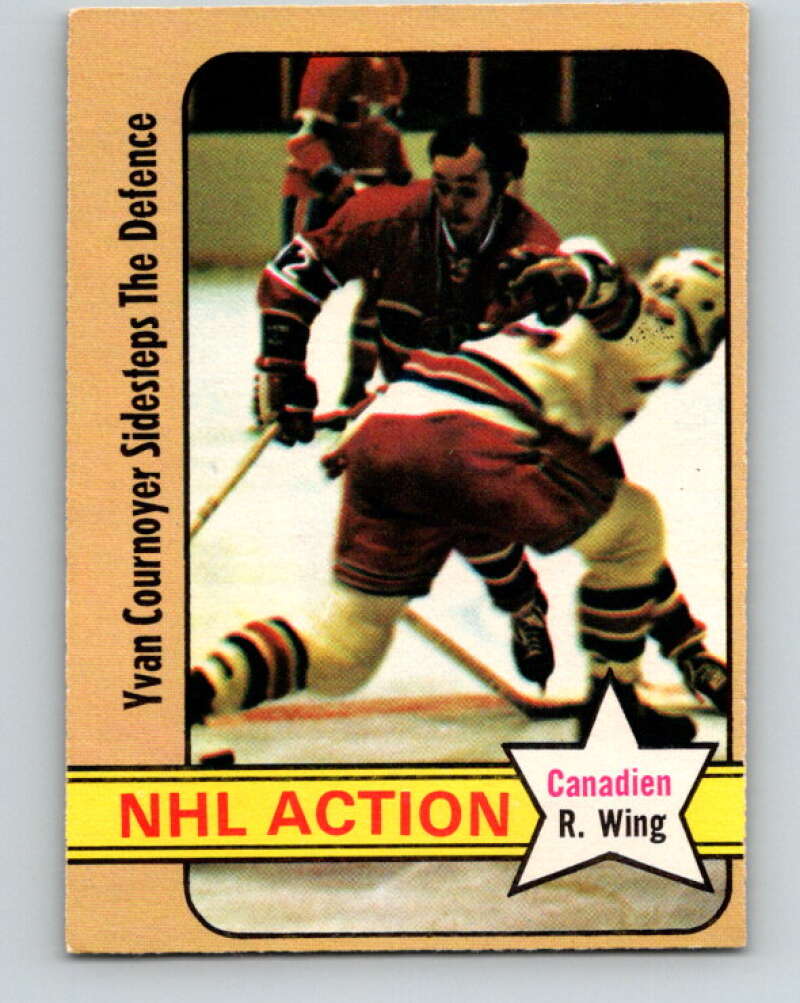 1972-73 O-Pee-Chee #44 Yvan Cournoyer Montreal Canadiens V3398