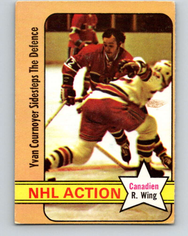 1972-73 O-Pee-Chee #44 Yvan Cournoyer Montreal Canadiens V3399