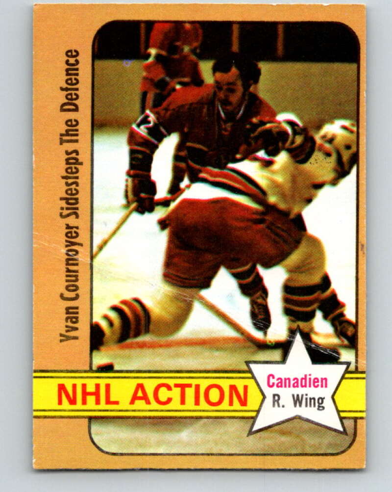 1972-73 O-Pee-Chee #44 Yvan Cournoyer Montreal Canadiens V3402
