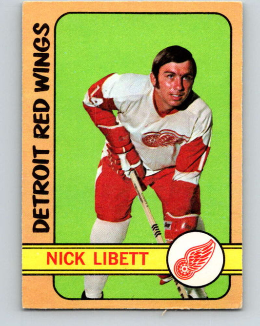 1972-73 O-Pee-Chee #45 Nick Libett  Detroit Red Wings  V3404