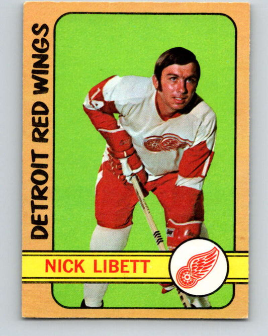 1972-73 O-Pee-Chee #45 Nick Libett  Detroit Red Wings  V3405
