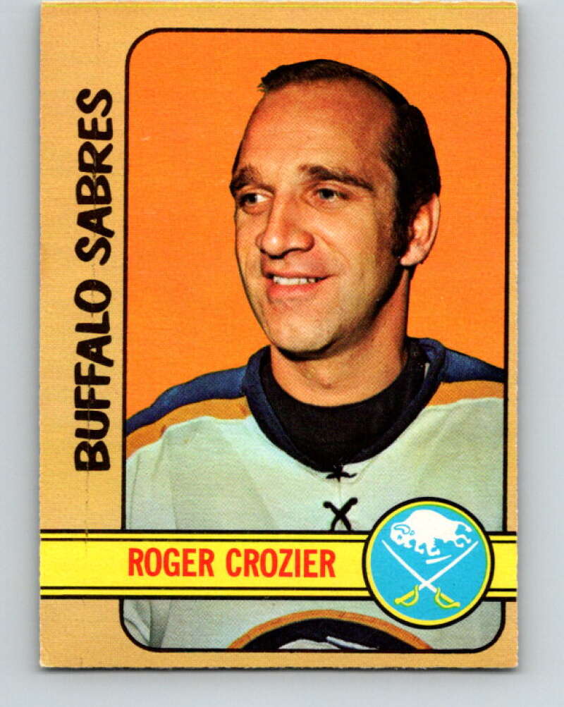 1972-73 O-Pee-Chee #50 Roger Crozier Buffalo Sabres V3442
