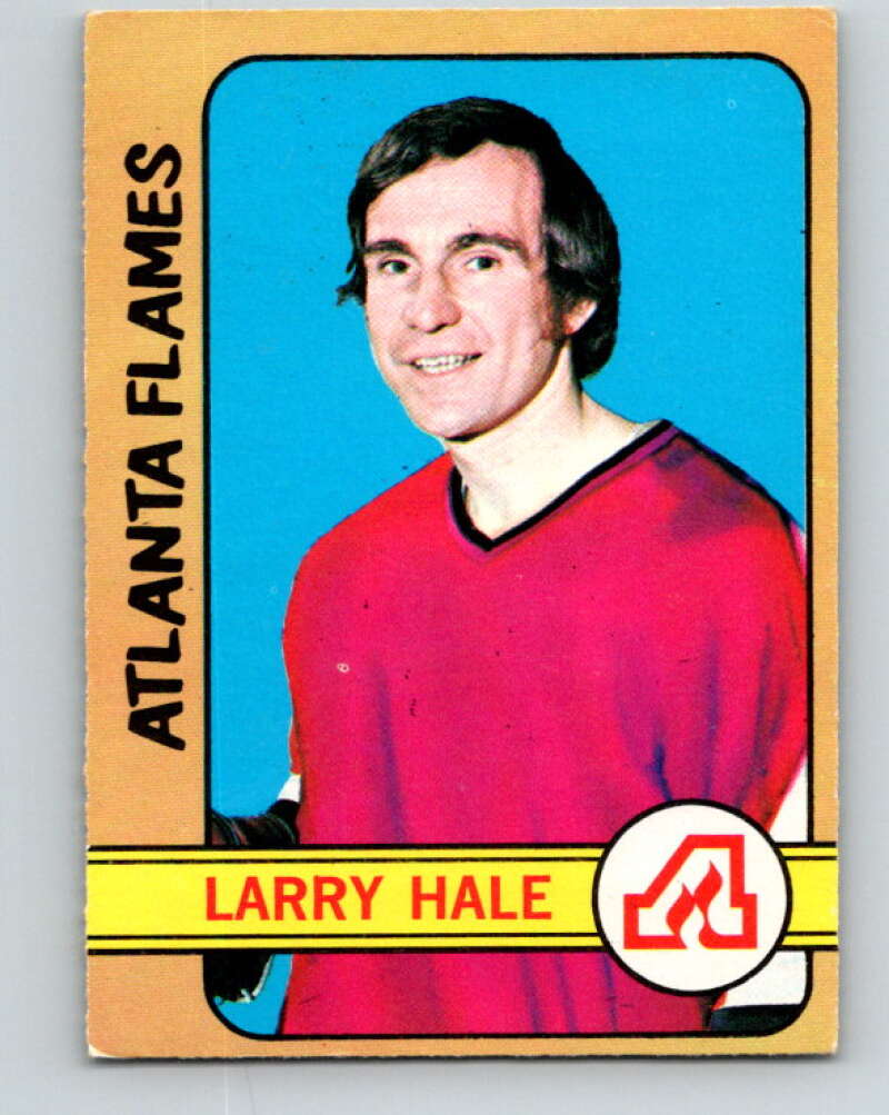 1972-73 O-Pee-Chee #53 Larry Hale RC Rookie Atlanta Flames V3459