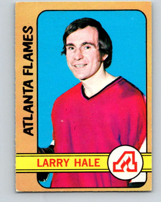 1972-73 O-Pee-Chee #53 Larry Hale  RC Rookie Atlanta Flames  V3459