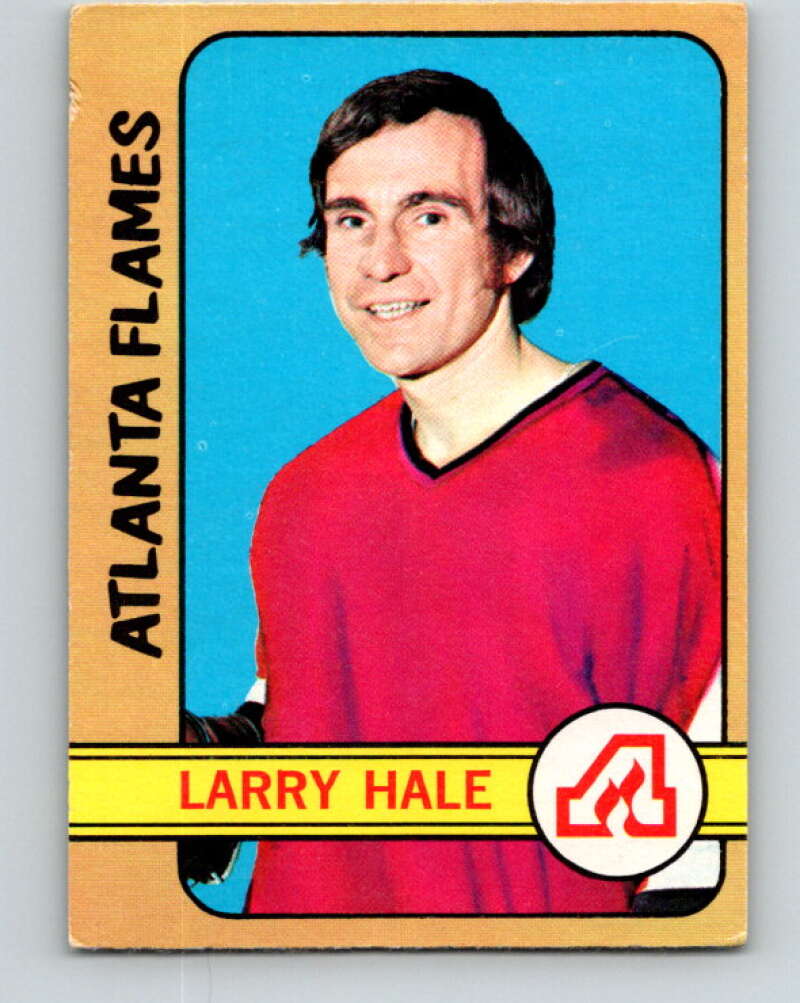 1972-73 O-Pee-Chee #53 Larry Hale RC Rookie Atlanta Flames V3460