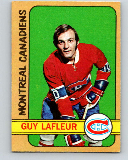 1972-73 O-Pee-Chee #59 Guy Lafleur  Montreal Canadiens  V3504