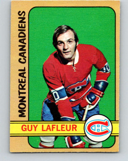 1972-73 O-Pee-Chee #59 Guy Lafleur  Montreal Canadiens  V3505