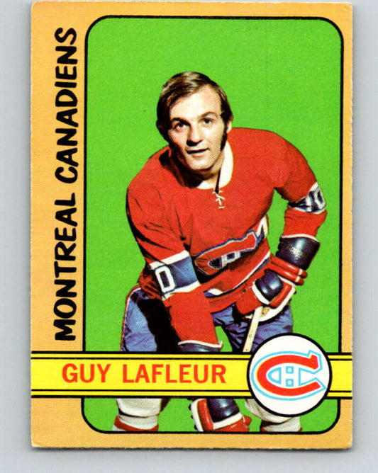 1972-73 O-Pee-Chee #59 Guy Lafleur  Montreal Canadiens  V3506