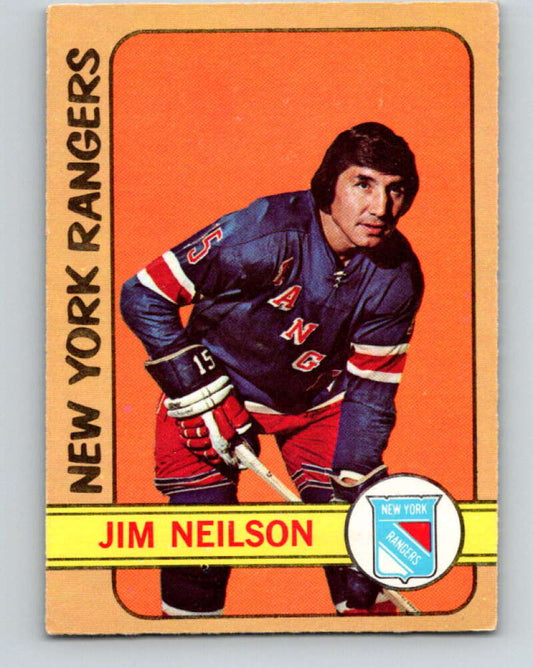 1972-73 O-Pee-Chee #60 Jim Neilson  New York Rangers  V3508
