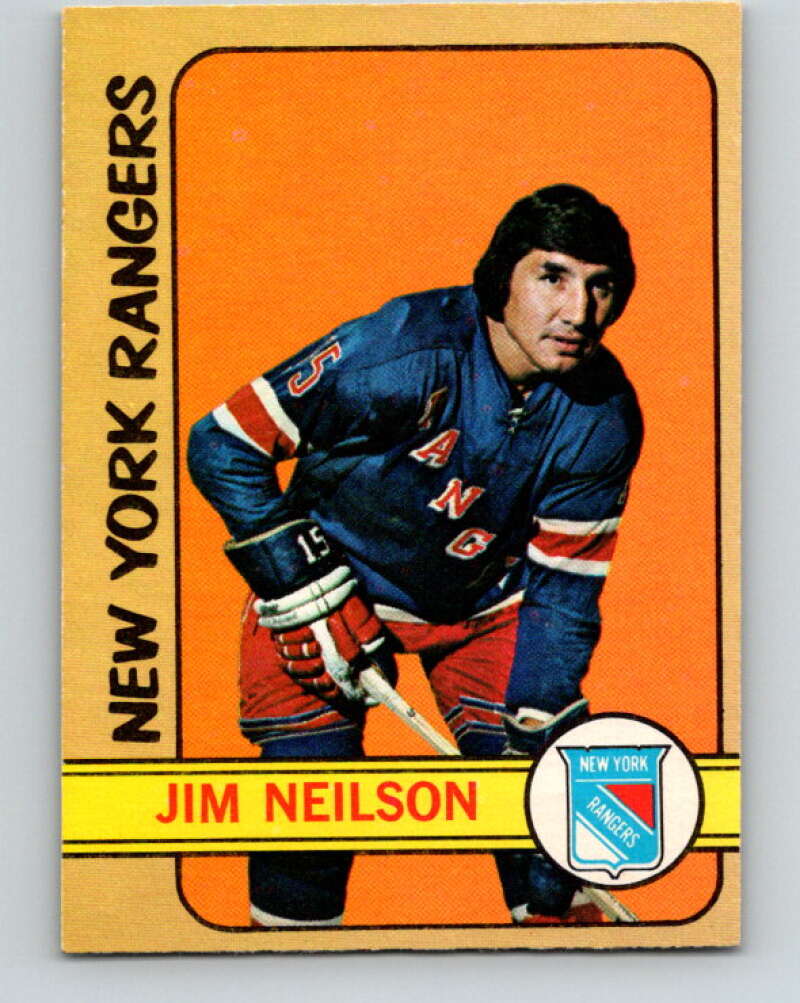 1972-73 O-Pee-Chee #60 Jim Neilson New York Rangers V3509