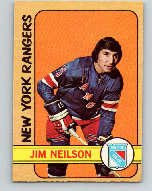 1972-73 O-Pee-Chee #60 Jim Neilson  New York Rangers  V3510