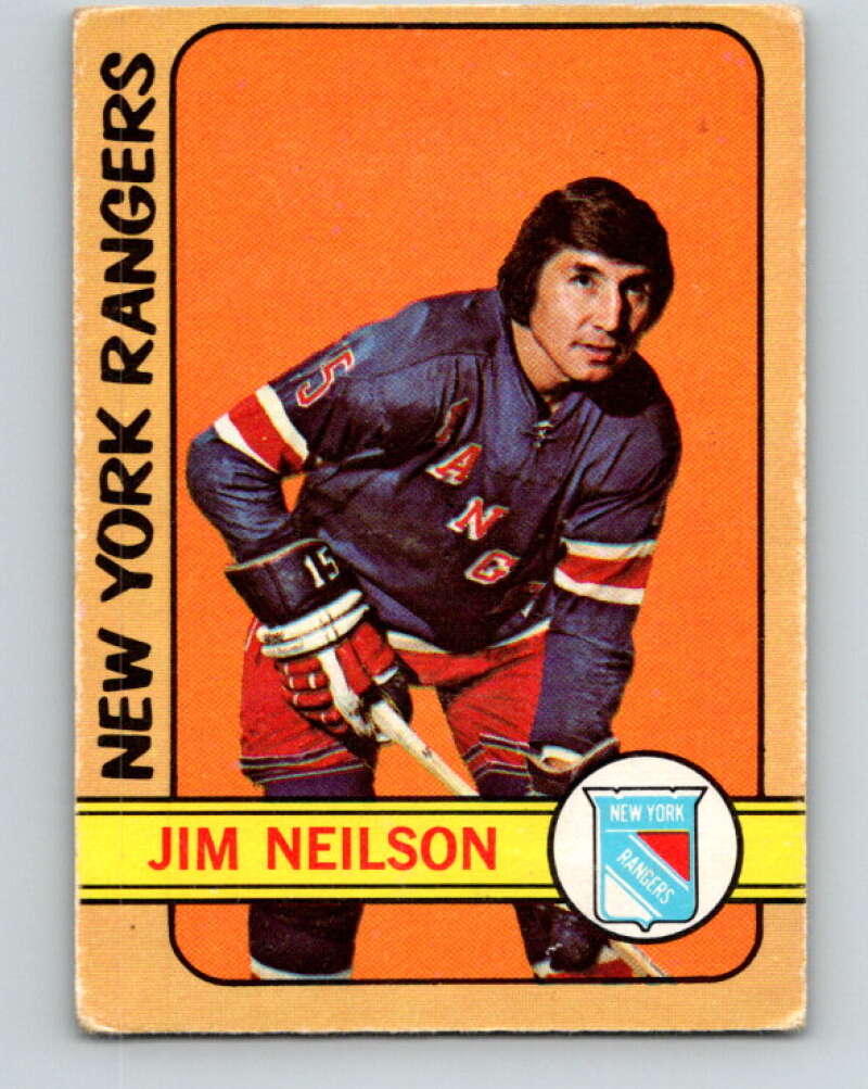 1972-73 O-Pee-Chee #60 Jim Neilson New York Rangers V3512