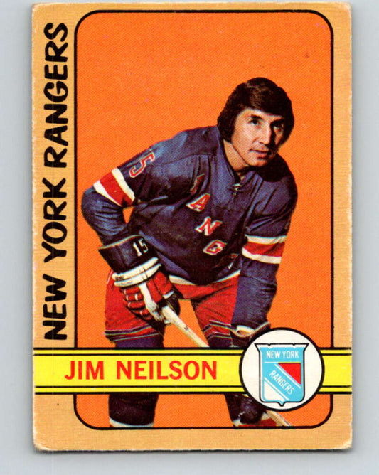 1972-73 O-Pee-Chee #60 Jim Neilson  New York Rangers  V3512