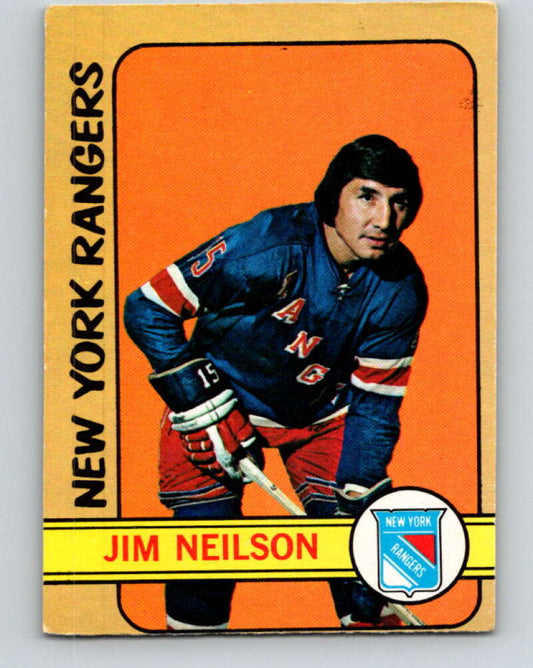 1972-73 O-Pee-Chee #60 Jim Neilson  New York Rangers  V3513