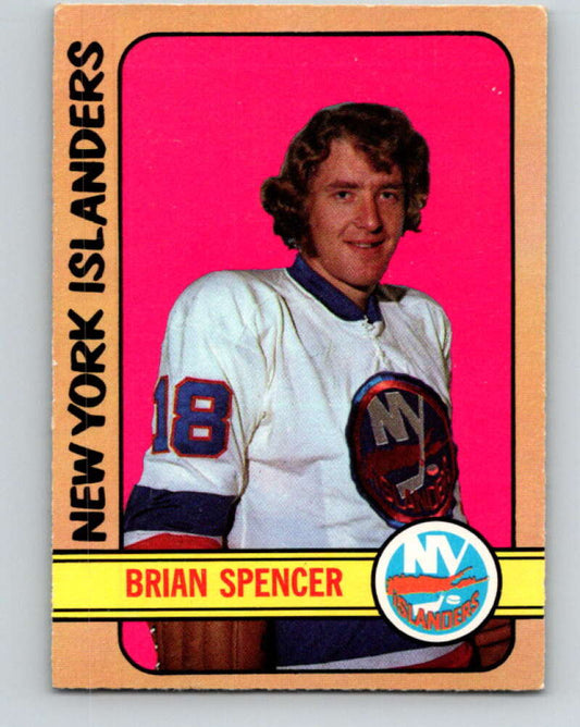 1972-73 O-Pee-Chee #61 Brian Spencer  New York Islanders  V3516