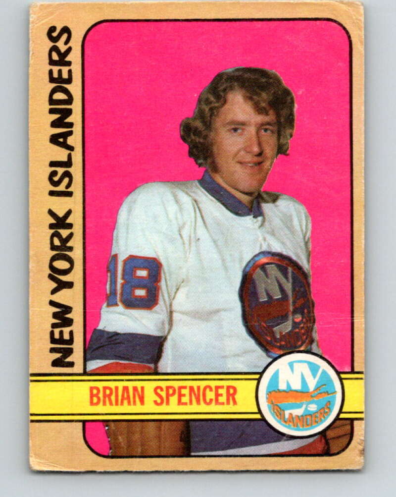 1972-73 O-Pee-Chee #61 Brian Spencer New York Islanders V3518
