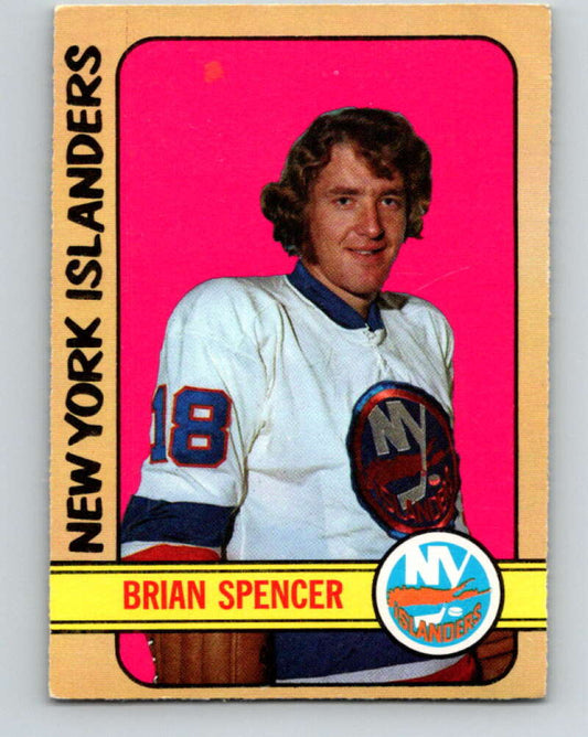 1972-73 O-Pee-Chee #61 Brian Spencer  New York Islanders  V3520