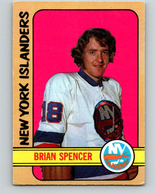 1972-73 O-Pee-Chee #61 Brian Spencer  New York Islanders  V3521