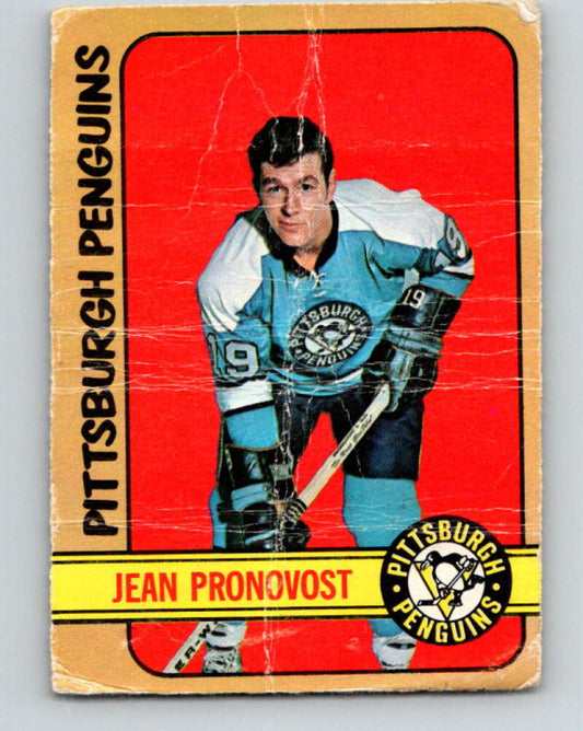 1972-73 O-Pee-Chee #64 Jean Pronovost  Pittsburgh Penguins  V3532