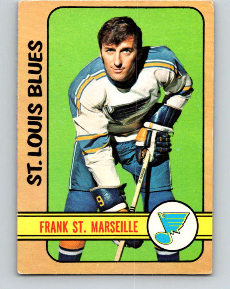 1972-73 O-Pee-Chee #65 Frank St. Marseille St. Louis Blues V3536