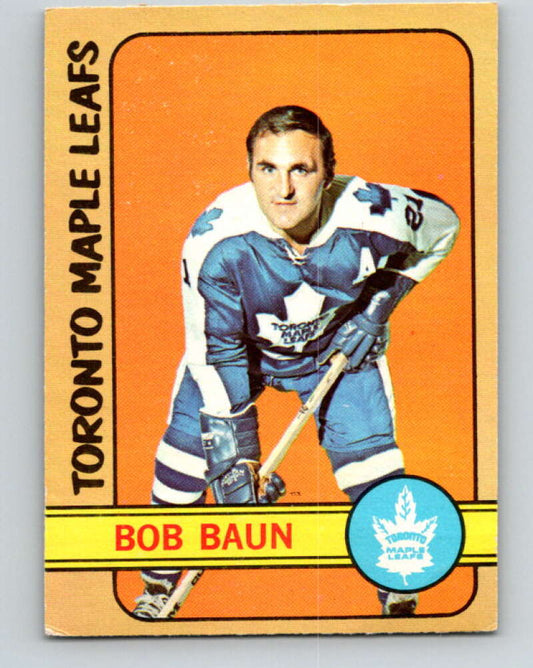 1972-73 O-Pee-Chee #66 Bob Baun  Toronto Maple Leafs  V3537