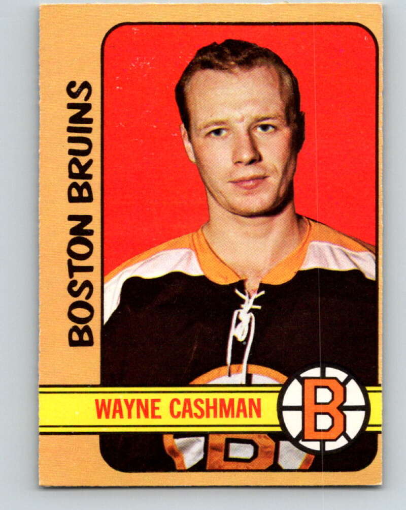1972-73 O-Pee-Chee #68 Wayne Cashman Boston Bruins V3551