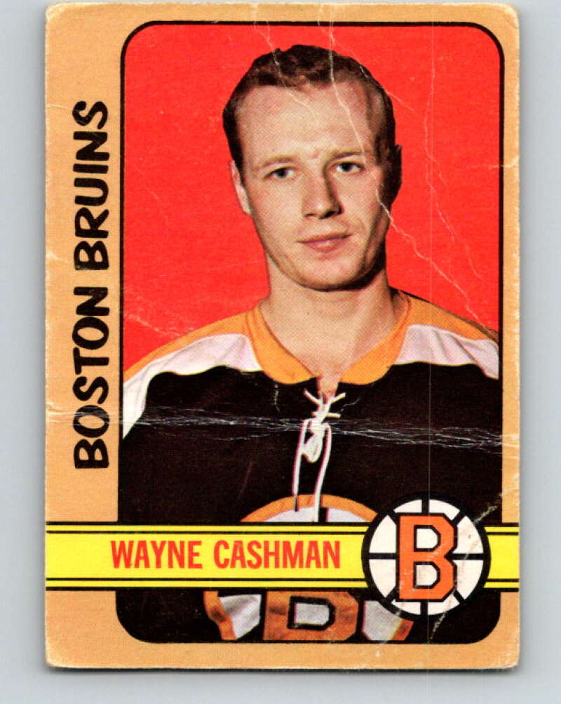 1972-73 O-Pee-Chee #68 Wayne Cashman Boston Bruins V3555