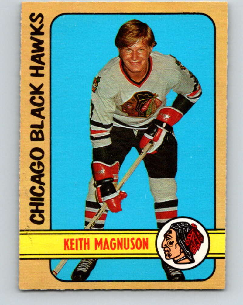 1972-73 O-Pee-Chee #71 Keith Magnuson Chicago Blackhawks V3568