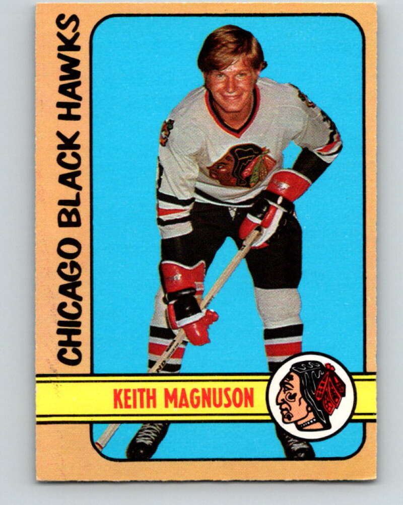 1972-73 O-Pee-Chee #71 Keith Magnuson Chicago Blackhawks V3569