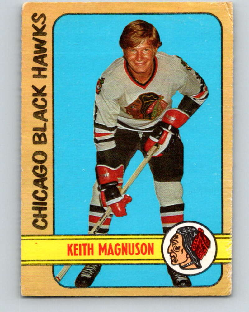 1972-73 O-Pee-Chee #71 Keith Magnuson Chicago Blackhawks V3570