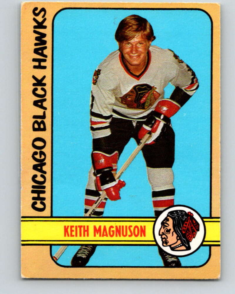 1972-73 O-Pee-Chee #71 Keith Magnuson Chicago Blackhawks V3571