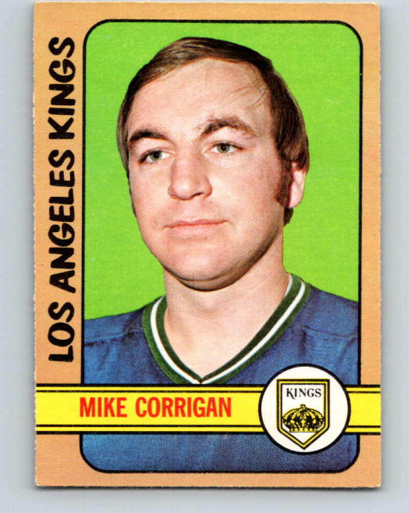 1972-73 O-Pee-Chee #74 Mike Corrigan Los Angeles Kings V3587