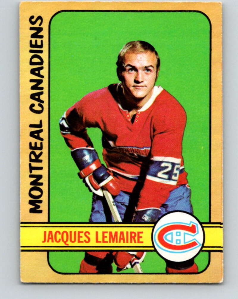 1972-73 O-Pee-Chee #77 Jacques Lemaire Montreal Canadiens V3613