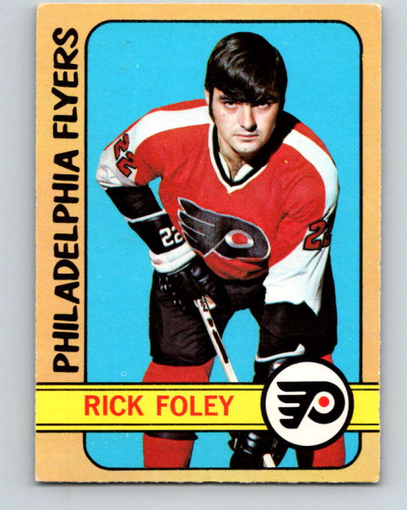 1972-73 O-Pee-Chee #80 Rick Foley RC Rookie Philadelphia Flyers V3635