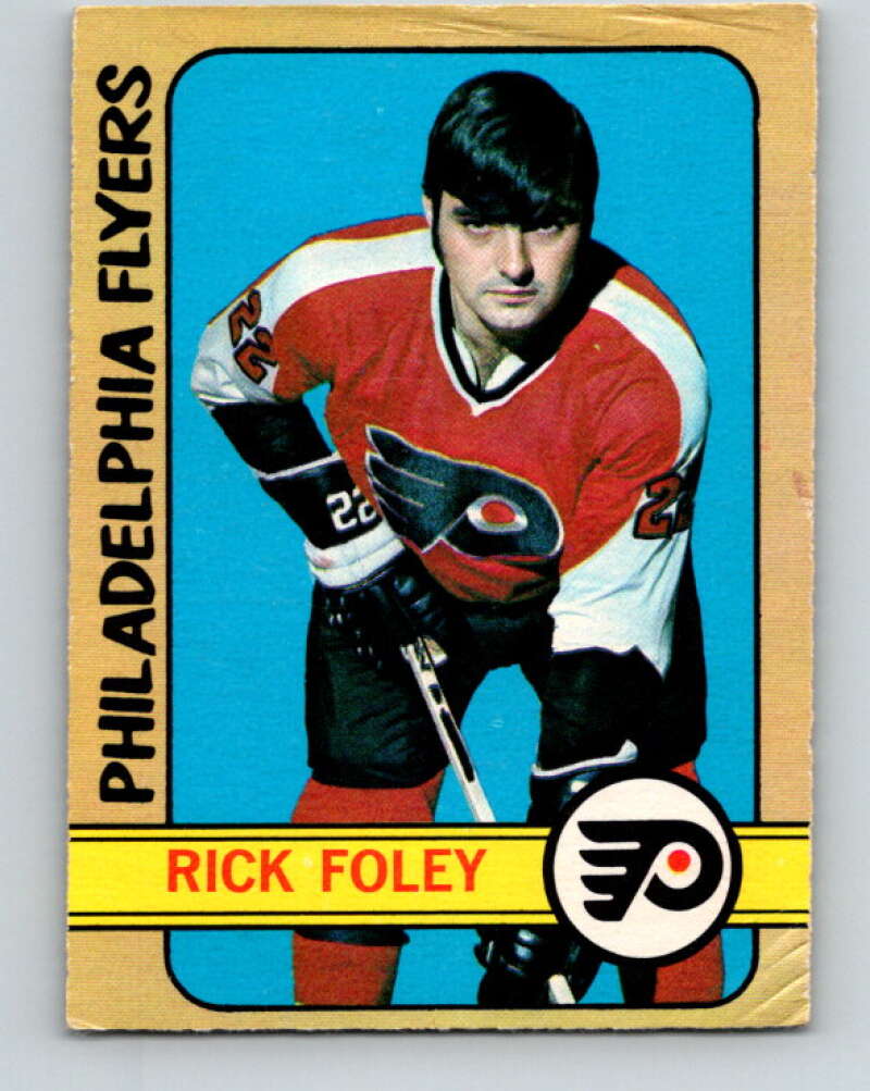 1972-73 O-Pee-Chee #80 Rick Foley RC Rookie Philadelphia Flyers V3636