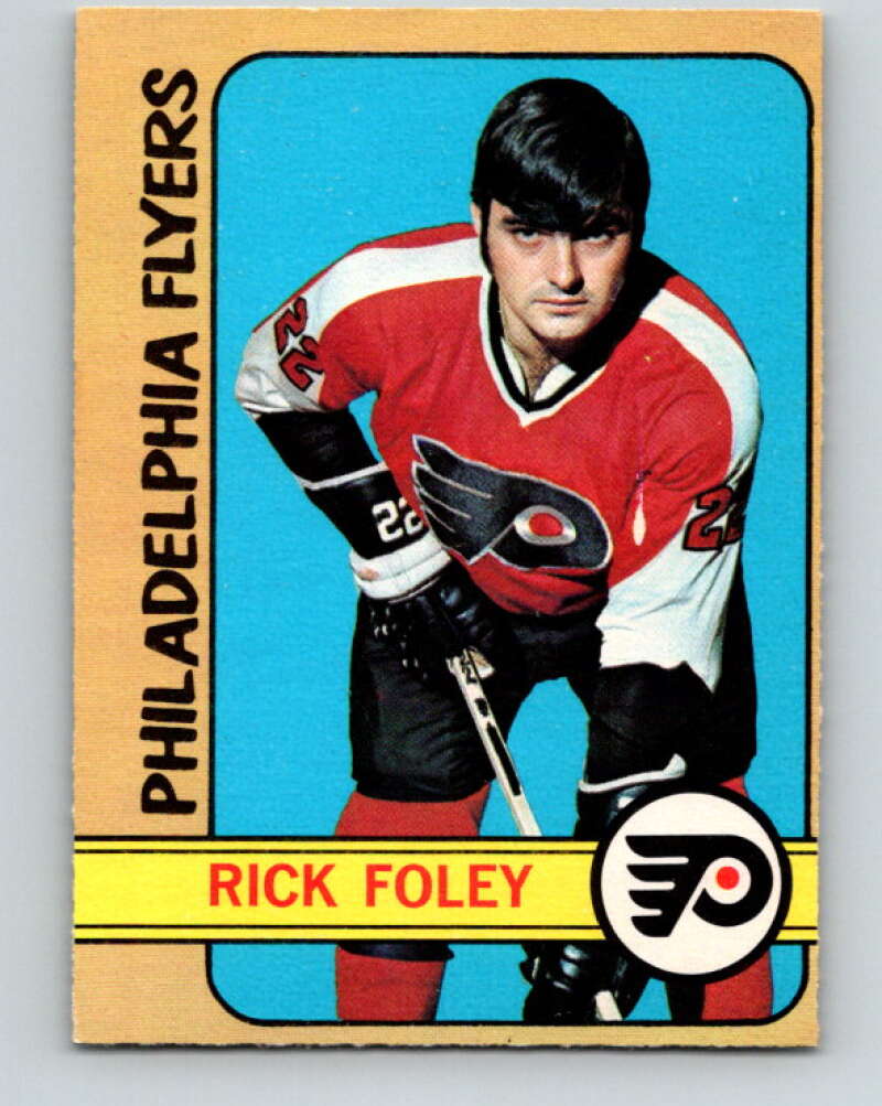 1972-73 O-Pee-Chee #80 Rick Foley RC Rookie Philadelphia Flyers V3640