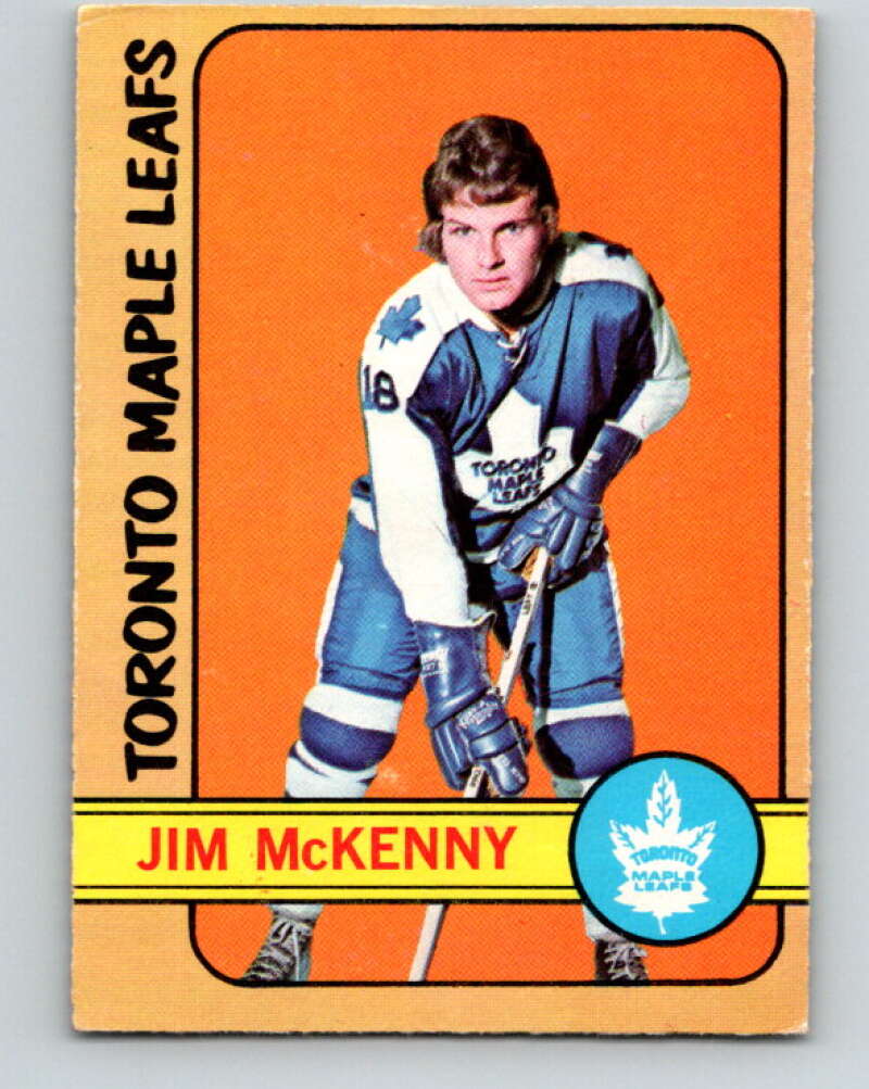 1972-73 O-Pee-Chee #83 Jim McKenny Toronto Maple Leafs V3649