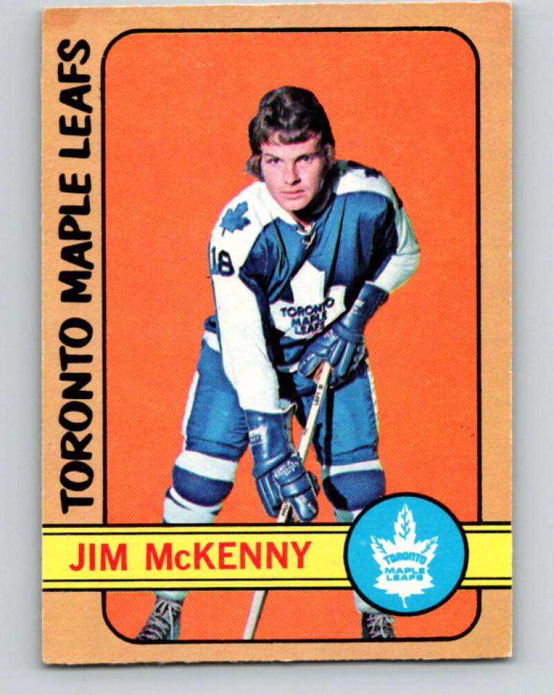 1972-73 O-Pee-Chee #83 Jim McKenny Toronto Maple Leafs V3650
