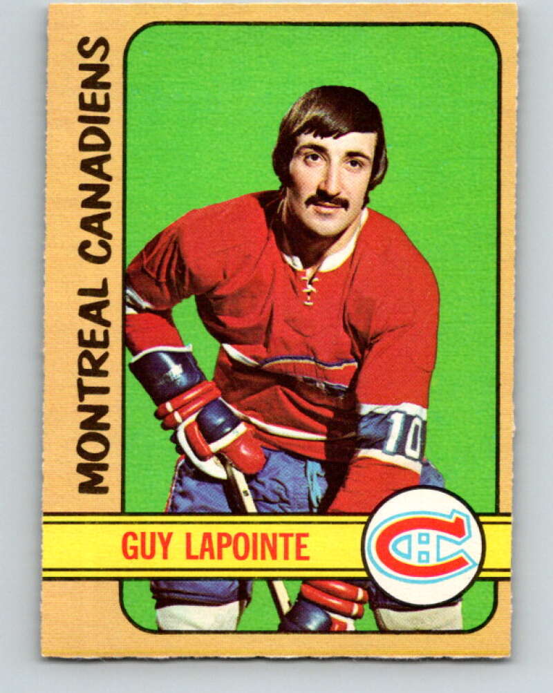 1972-73 O-Pee-Chee #86 Guy Lapointe Montreal Canadiens V3663