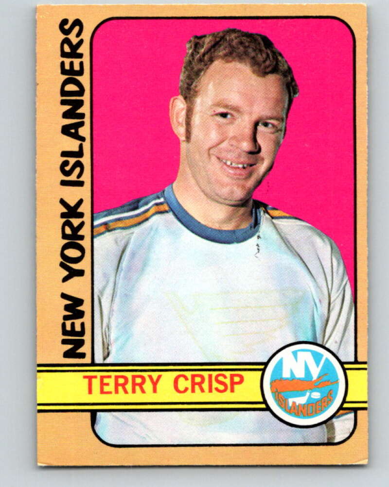 1972-73 O-Pee-Chee #88 Terry Crisp New York Islanders V3669