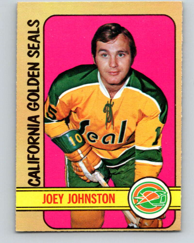 1972-73 O-Pee-Chee #96 Joey Johnston California Golden Seals V3703
